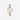 Fossil Jacqueline Sun Moon Multifunction White Mother-Of-Pearl Dial Gold-Tone Stainless Steel Watch