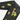 Chrome Hearts Green & Leopard Cross Patch Jeans Black