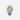 Franck Muller Color Dreams Silver Dial Leather Strap Watch WMNS - AC BL V 32 QZ D COL DRM