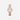 Fossil Virginia Silver Dial Rose-Tone Stainless Steel Watch