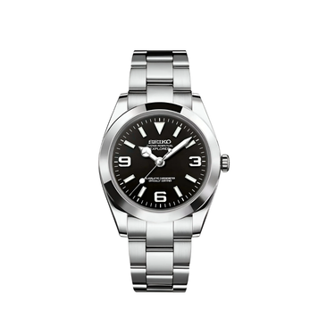 Seiko Mod Oyst Black Explorer