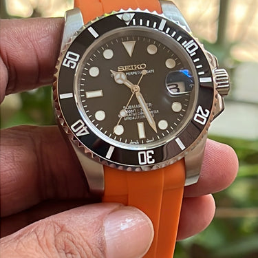 SEIKO MOD Submarine orange