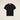 Ami Black Cotton Ami de Coeur T-Shirt