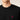 Off Kicks Ami de Coeur Black Cotton T-Shirt | Off Kicks India - view 3