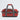 The North Face Base Camp™ Voyager Duffel—42L Iron Clay-Anthracite Grey-Lava Red