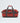 The North Face Base Camp™ Voyager Duffel—62L Iron Clay-Anthracite Grey-Lava Red