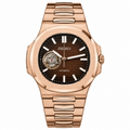 SEIKO MOD NAUTILUS (OPEN HEART) CHOCOLATE ROSE GOLD