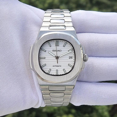 SEIKO MOD NAUTILUS white