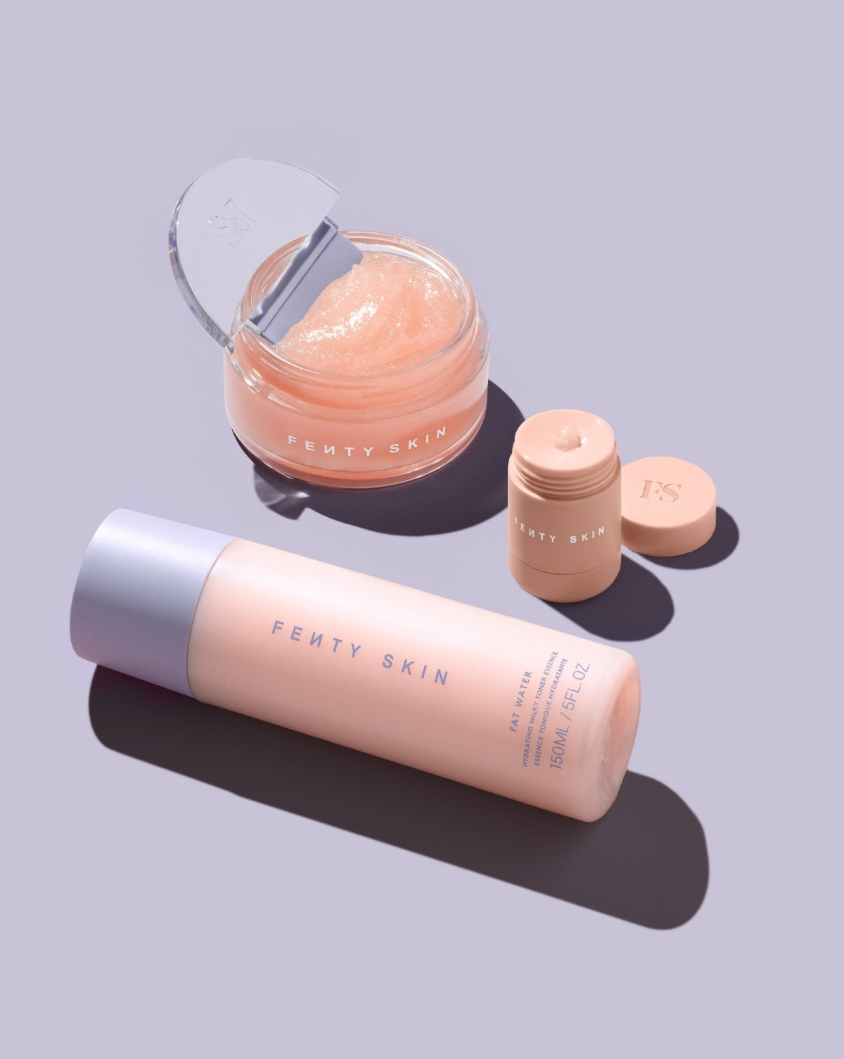Fenty Skin Big On Hydration: Milky Toner, Face Mask + Lip Mask Trio