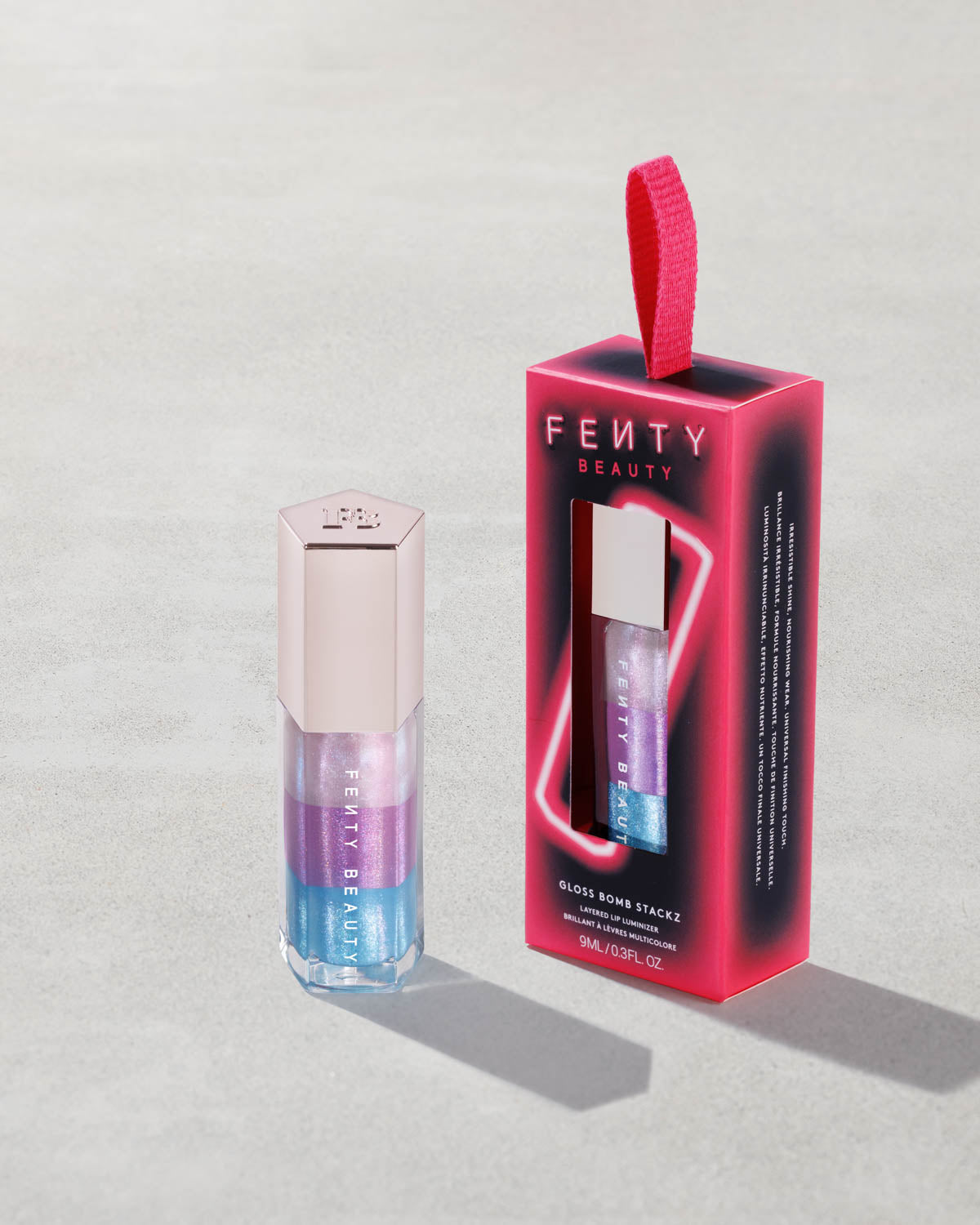 Fenty Beauty Gloss Bomb Stackz Layered Lip Luminizer — Unicorn Blizzard