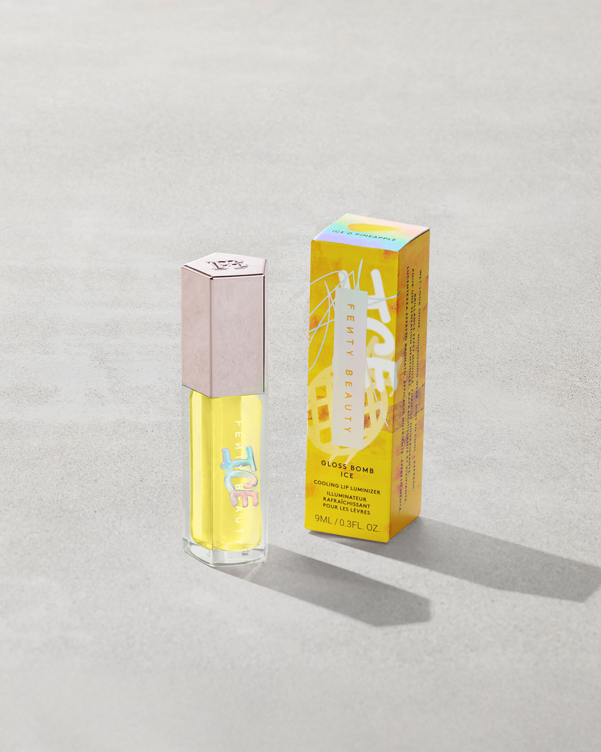 Fenty Beauty Gloss Bomb Ice Cooling Lip Luminizer — Ice'd Pineapple