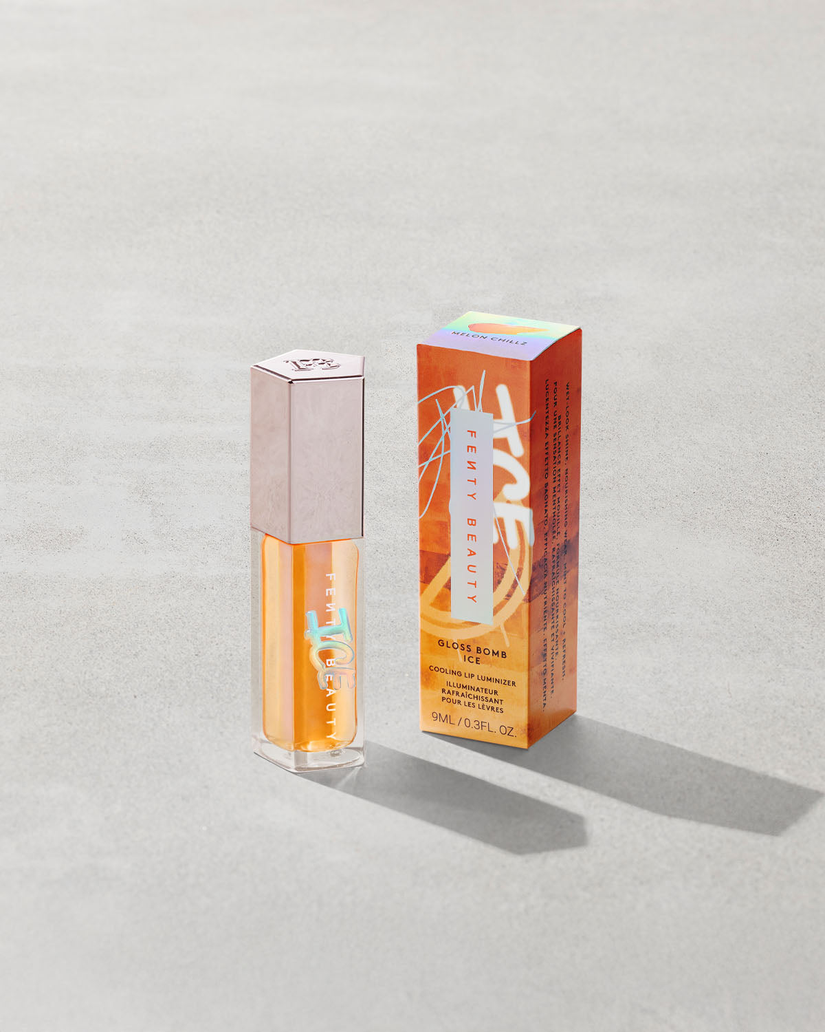 Fenty Beauty Gloss Bomb Ice Cooling Lip Luminizer —Melon Chillz
