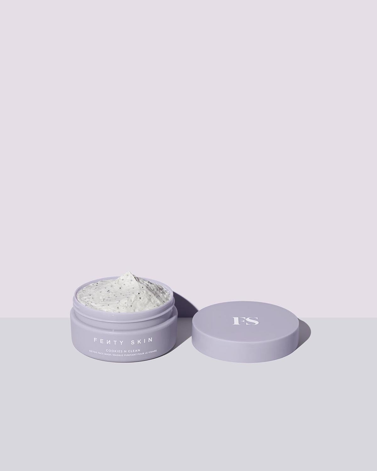 Fenty Skin Cookies N Clean Whipped Clay Pore Detox Face Mask With Salicylic Acid + Charcoal