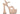 Gucci Interlocking G Leather Platform Sandals Pink Womens