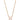 Hermes Mini Pop H Pendant Gold-Tone Rose Dragee