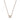 Hermes Mini Pop H Pendant Rose Gold-Tone Blanc