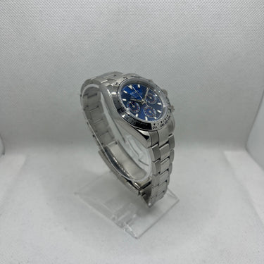 SEIKO MOD Datejust blue steel