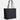 Off Kicks Coach City Tote Bag In Signature Canvas Signature Canvas-Gunmetal-Charcoal-Black - view 3