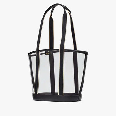 Kate Spade Clare See Through Tote Black Multi