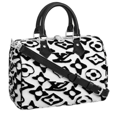 Louis Vuitton X Uf Speedy Bandouliere 25 White