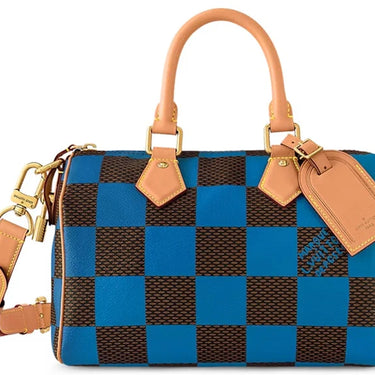 Louis Vuitton Speedy 25 Bandoulière Damier Pop Blue
