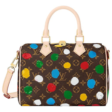 Louis Vuitton X Yayoi Kusama Speedy Bandouliere 25 Monogram Multicolor