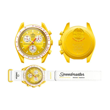Swatch x Omega Bioceramic Moonswatch Mission to Sun | Off Kicks Inc 