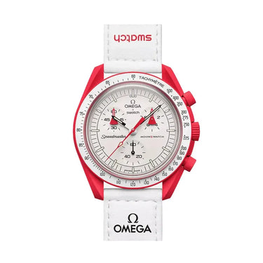 Swatch x Omega Bioceramic Moonswatch Mission to Mars | Off Kicks Inc 