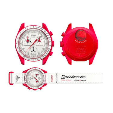 Swatch x Omega Bioceramic Moonswatch Mission to Mars | Off Kicks Inc 