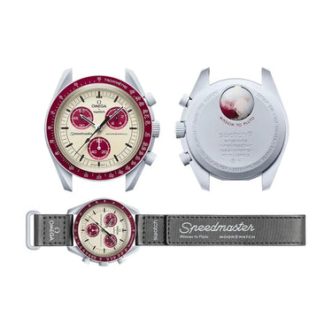 Swatch x Omega Bioceramic Moonswatch Mission to Pluto | Off Kicks Inc