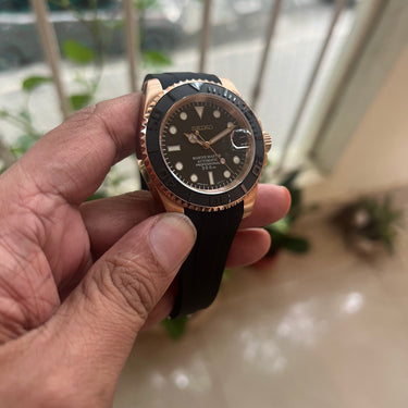 SEIKO MOD yacht master rose gold