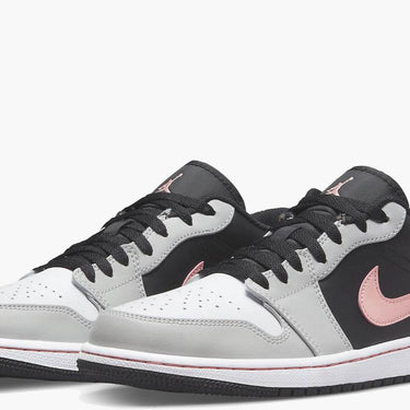 Jordan 1 Low Black Grey Pink