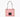 Marc Jacobs The Denim Chain Medium Tote Bag 'Ribbon Pink'