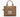 Marc Jacobs The Jacquard Small Tote Bag 'Camel'