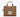 Marc Jacobs The Jacquard Medium Tote Bag 'Camel'
