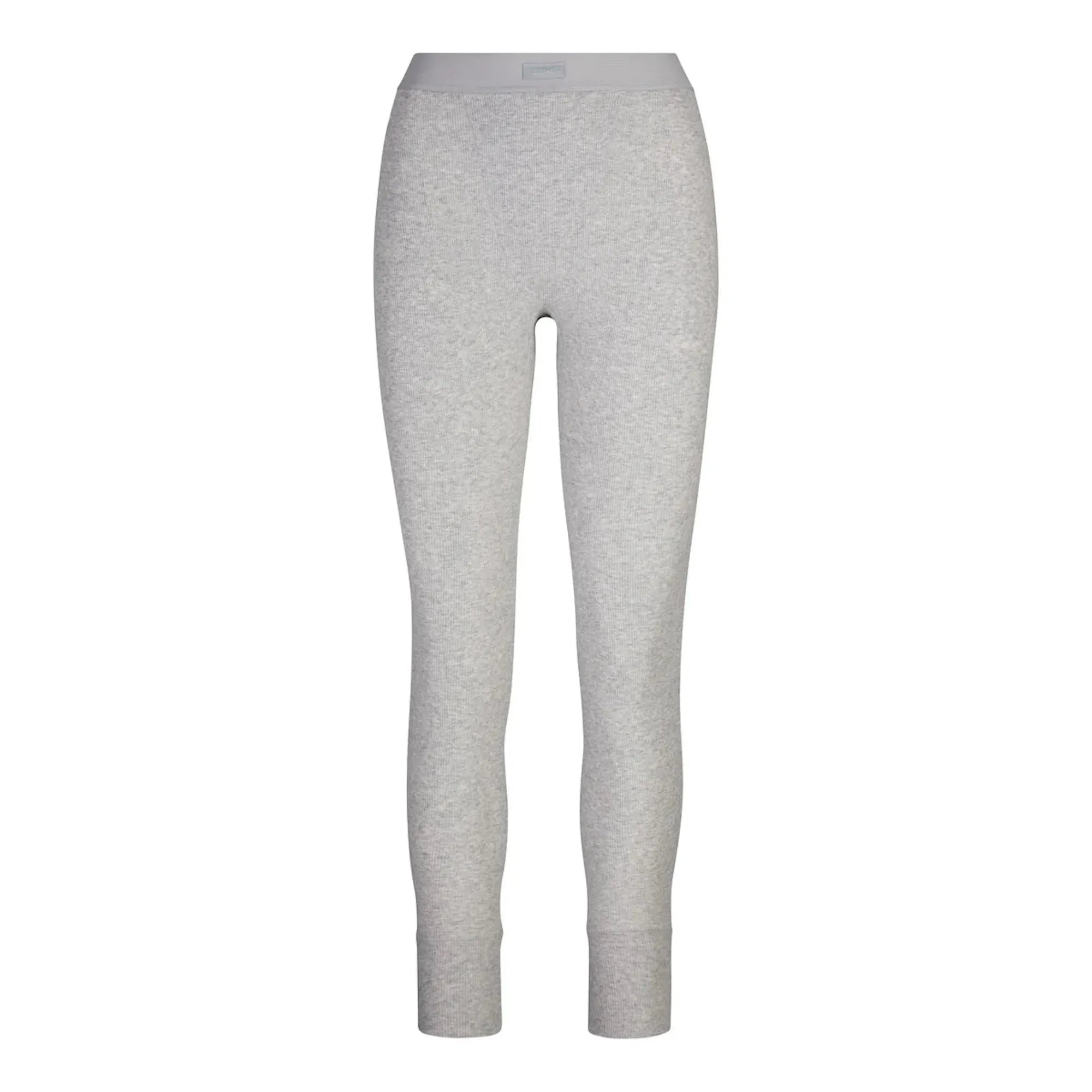 Skims Cotton Rib Legging Light Heather Grey