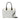Kate Spade Madison Colorblock Saffiano Leather Medium Satchel Platinum Grey Multi