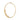 Coach Coach Medium Hoop Earrings Gold