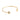 Coach Open Circle Cuff Gold