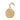 Coach Sagittarius Coin Pendant Necklace Gold