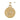 Coach Leo Coin Pendant Necklace Gold