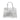 Kate Spade Madison Metallic Croc Embossed Medium Satchel Silver