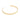 Coach Coach Thin Cuff Bracelet Gold