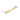 Coach Coach Script Heart Slider Bracelet Gold