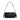 Coach Hailey Flap Bag Pebbled Leather-Silver-Black