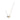 Coach Signature Enamel Rondell Necklace Gold White