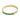 Coach Coach Rivet Enamel Hinged Bangle Gold-Green