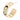 Coach Signature Enamel Huggie Earrings Gold-White