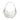 Kate Spade Nova Mirror Metallic Small Crescent Shoulder Bag Silver
