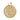 Coach Pisces Coin Pendant Necklace Gold